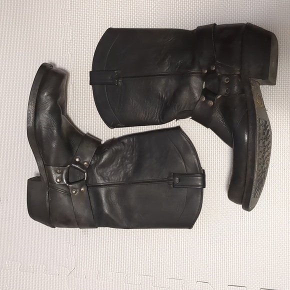 Canada West Men’s Bikers Boots – Black Loggertan 5078 - 12 EE - Picture 2 of 13